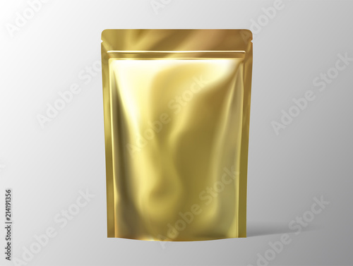 Golden color foil pack