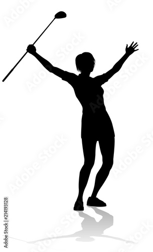 Golfer Golf Sports Person Silhouette