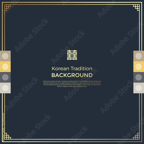 Korean traditional background & banner