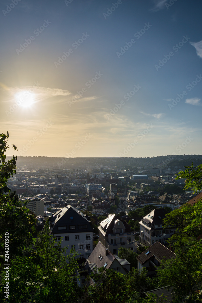 Germany, City of Stuttgart from above