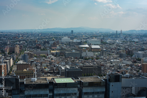 Skyline Kyoto Japan