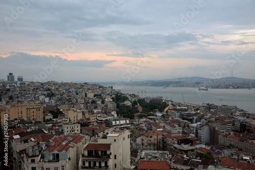 Bosphorus view from Galata Tower