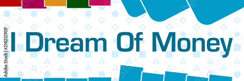 Fotografie I Dream Of Money Basic Shapes Texture Colorful Horizontal