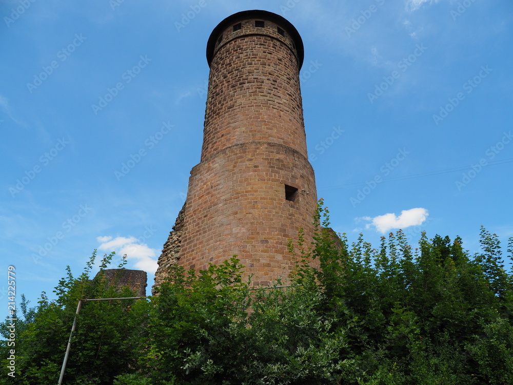 Burg Kirkel – Burgruine im Saarland in Kirkel
