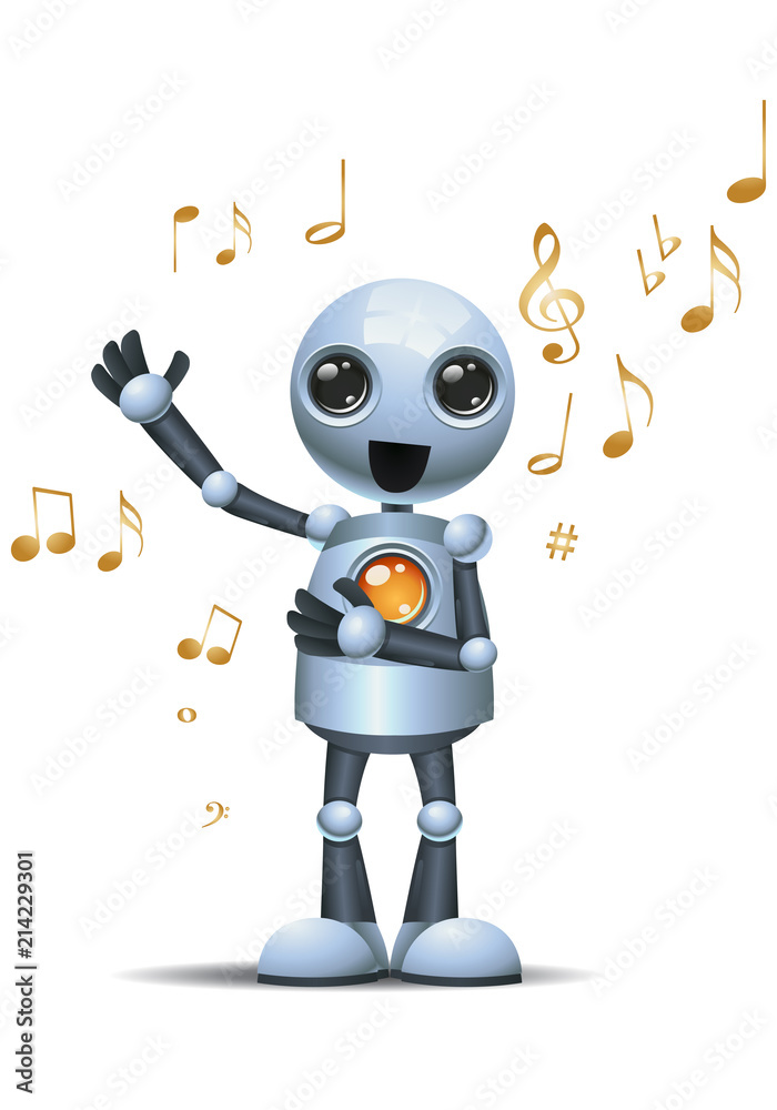 little robot singing little robot singing
