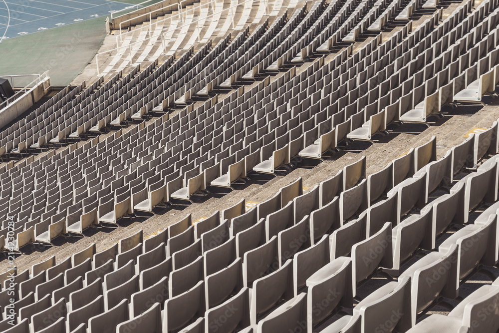 Obraz premium Stadion Tribüne