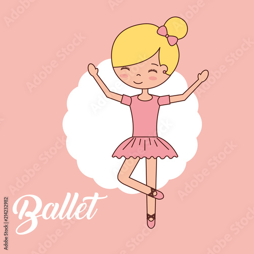 beautiful ballerinas ballet cartoon character