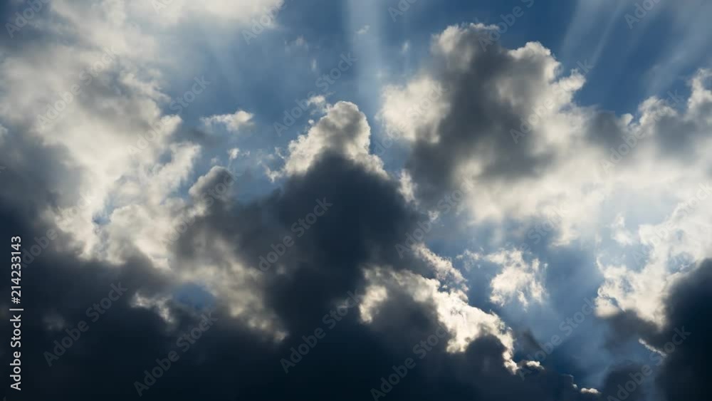 Cloudy Sky Timelapse in the Sun Cloudy Sky Timelapse in the Sun