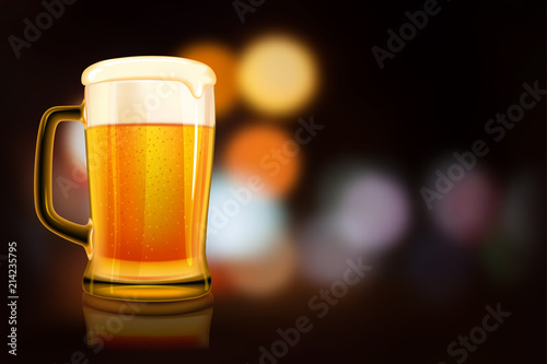 Glass of beer