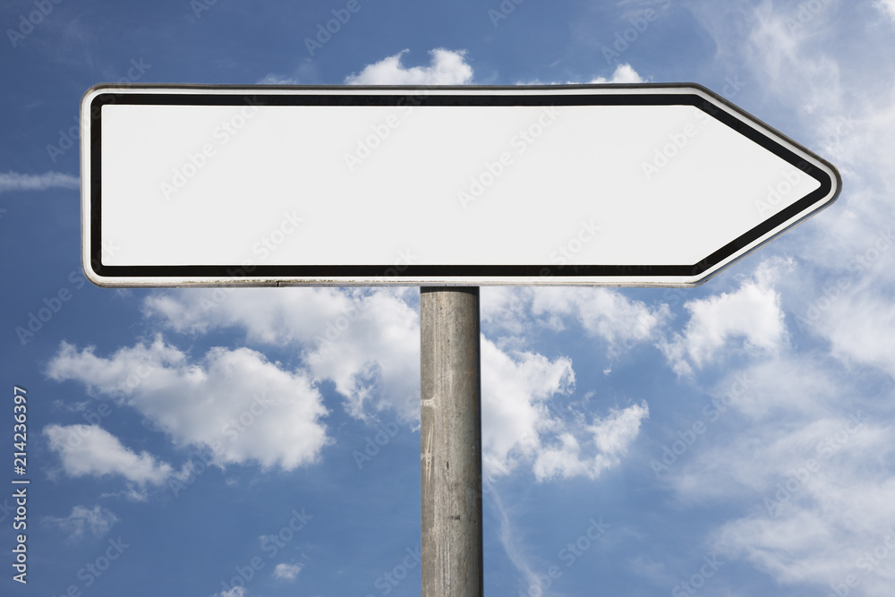 Fototapeta premium Wegweiser 