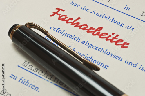 Facharbeiterbrief 