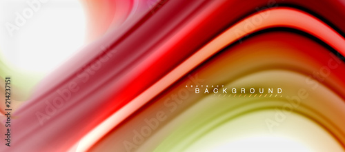 Rainbow fluid colors abstract background twisted liquid design, colorful marble or plastic wavy texture backdrop, multicolored template for business or technology presentation or web brochure cover