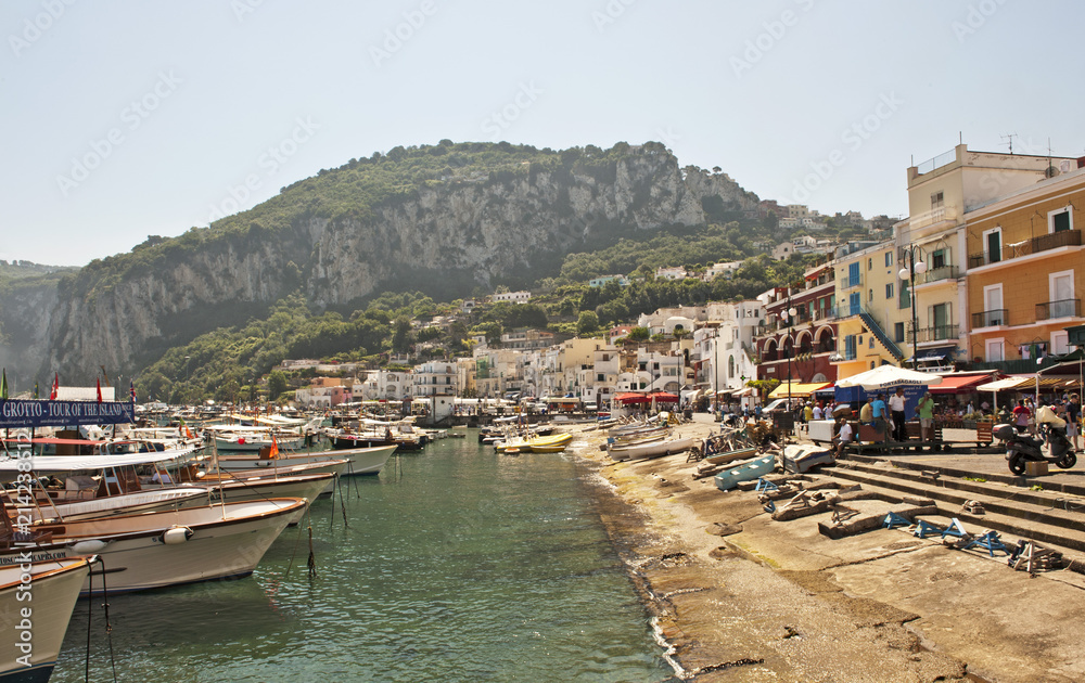 Marina Grande, Insel Capri, Provinz Neapel, Napoli, Kampanien, Campagna, Italien, Italia