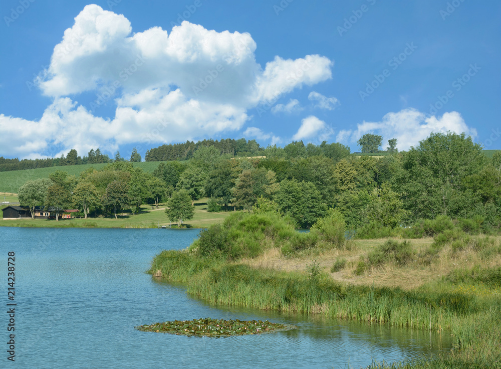 der Freilinger See bei Blankenheim in der Eifel,Nordrhein-Westfalen,Deutschland