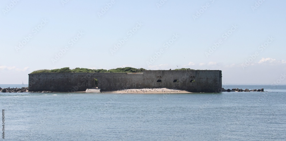 l'île de tatihou dans le Cotentin,Manche,Normandie l'île de tatihou dans le Cotentin,Manche,Normandie