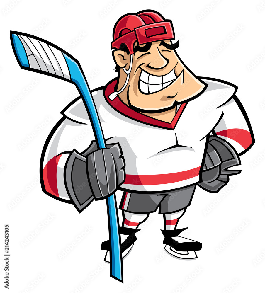 Fototapeta premium Hockey player