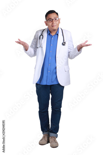 Confused Doctor Apologizes photo