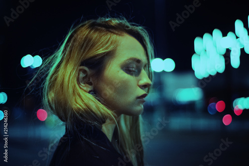BLUE NIGHT PORTRAIT