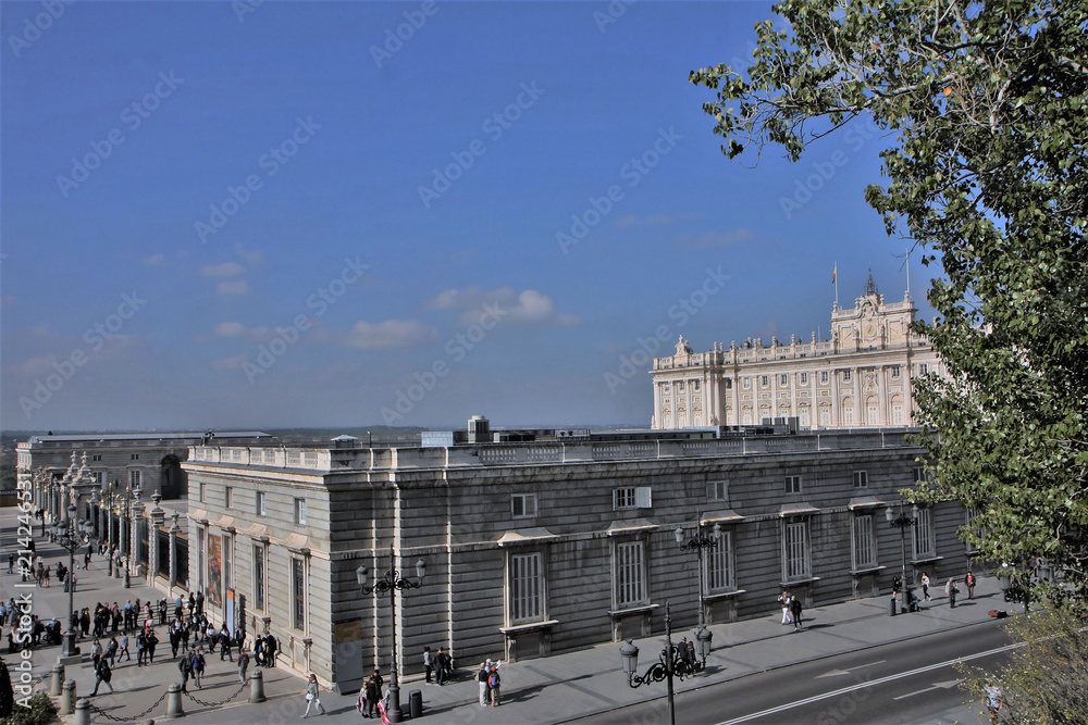 Madrid, aile droite du palais royal