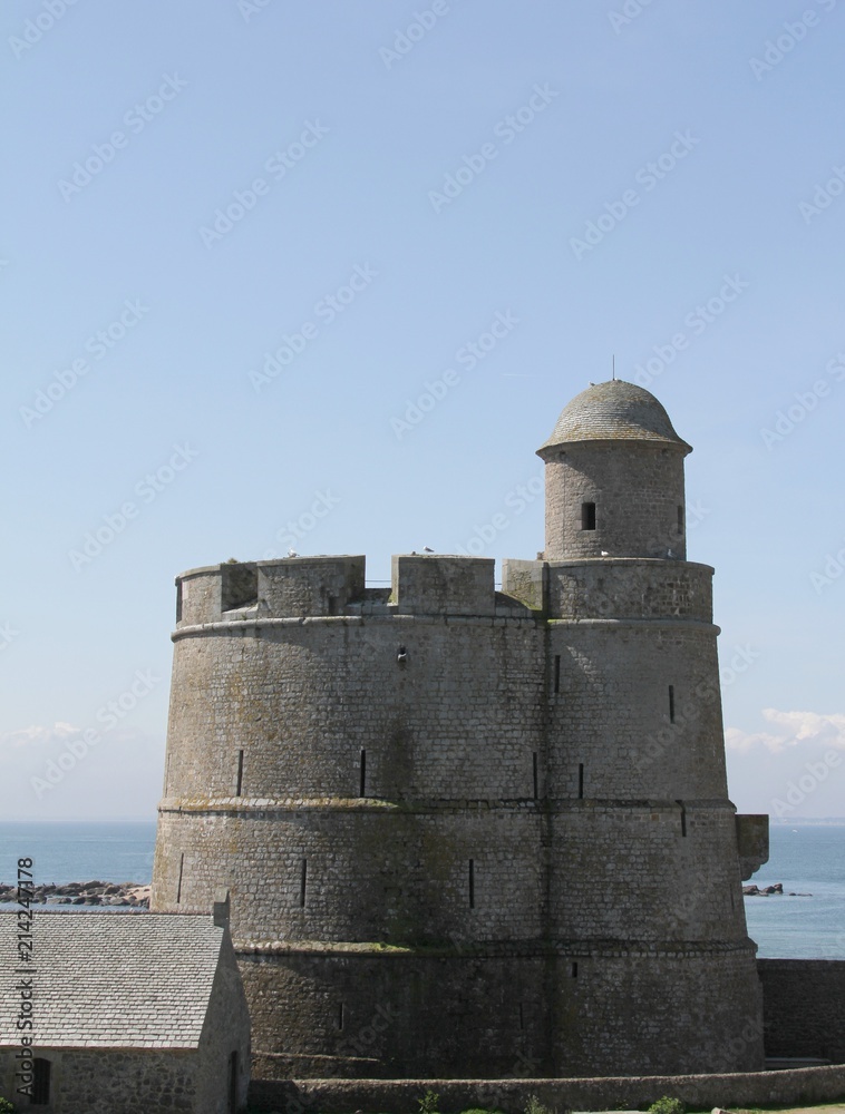 l'île de tatihou dans le Cotentin,Manche,Normandie