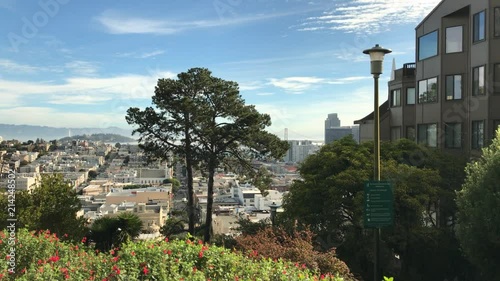 Timelapse Ina Coolbrith Park photo