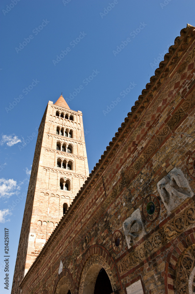 Abtei Abbazia di Pomposa, Gemeinde Codigoro, Provinz Ferrara, Emilia Romagna, Norditalien, Italien, Europa