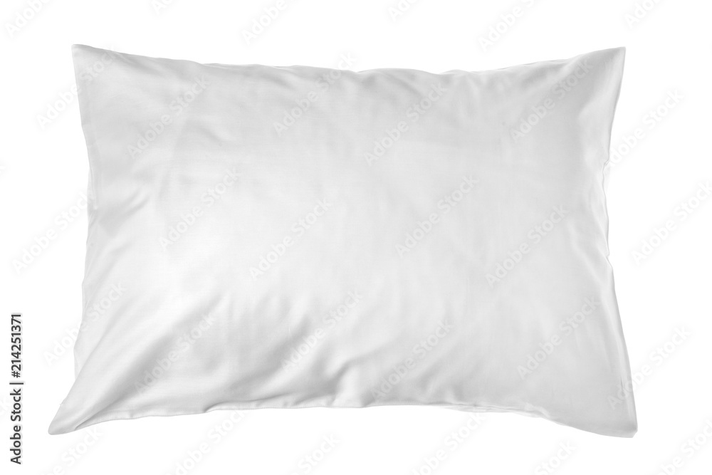 Obraz premium Blank soft pillow on white background