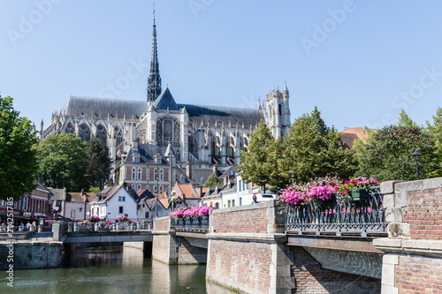 the cathedral of Amiens
