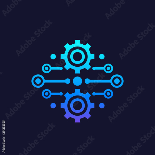 Integration, automation concept vector © nexusby