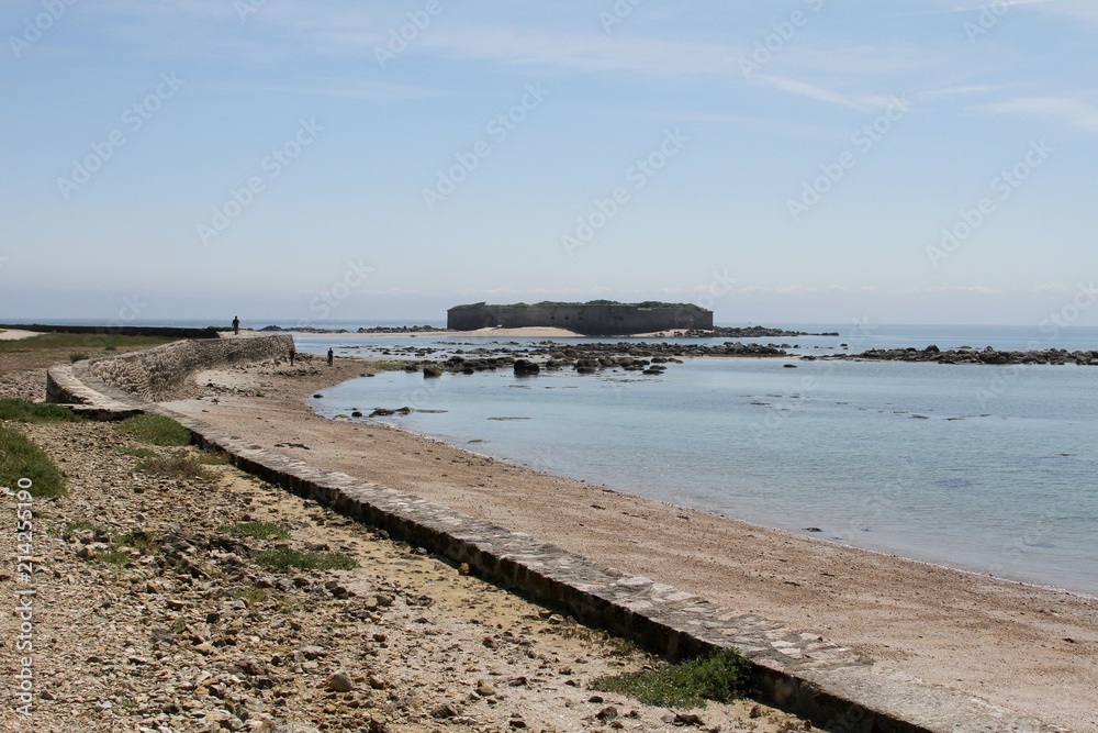 L'île de Tatihou et les fortifications de Vauban dans le cotentin,Manche,Normandie,