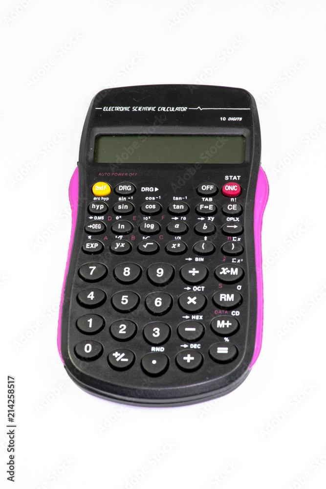 Scientific Calculator on a table ready for the first day of class. Scientific Calculator on a table ready for the first day of class.