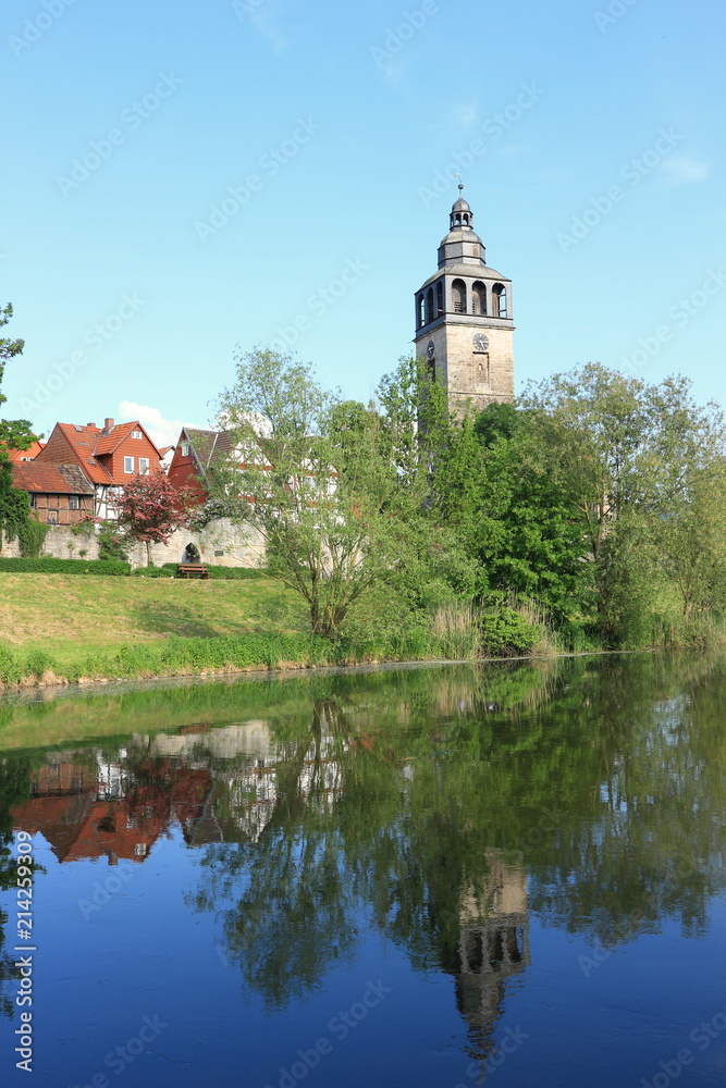 Die Werra in Bad Sooden-Allendorf Die Werra in Bad Sooden-Allendorf