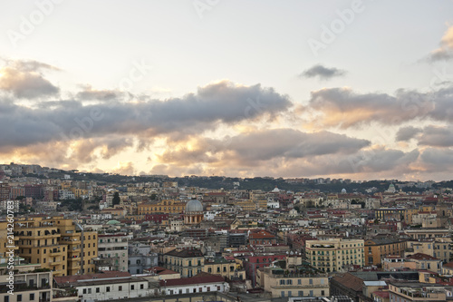 Blick über die Dächer der Altstadt, Neapel, Napoli, Kampanien, Campagna, Italien, Italia