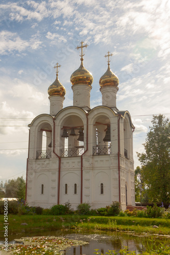 Nikolsky Monastery is a Russian Orthodox monastery in Pereslavl-Zalessky, Russia. Golden Ring of Russia