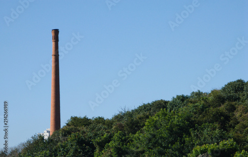 A lonely chimney