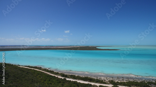 Series of aerial pictures from Turks and Caicos Islands