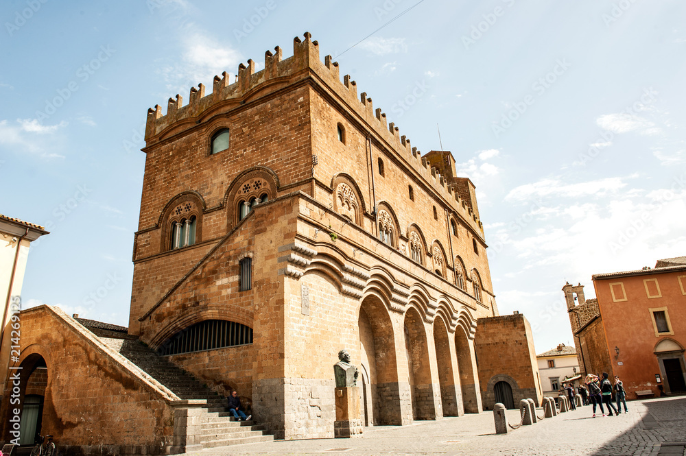 Palazzo del popolo, Orvieto, Umbrien, Umbria, Italien, Italia