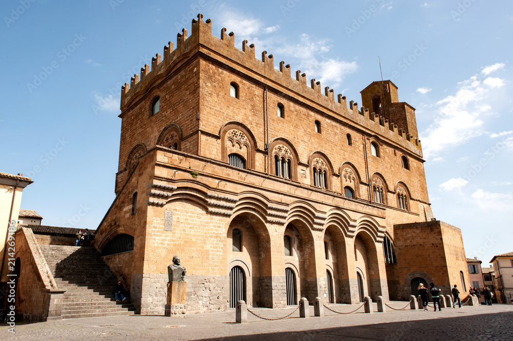 Palazzo del popolo, Orvieto, Umbrien, Umbria, Italien, Italia
