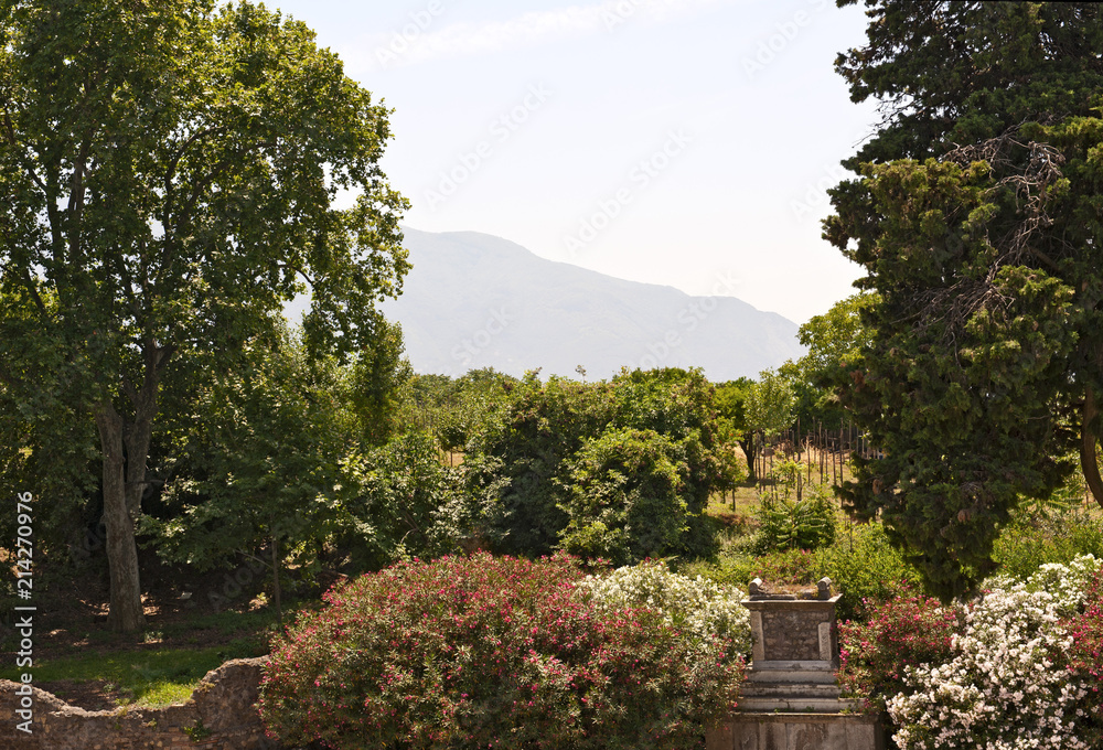 Via dei Sepolcri, Ausgrabung Pompeji, Antike, Provinz Neapel, Napoli, Kampanien, Campagna, Italien, Italia Via dei Sepolcri, Ausgrabung Pompeji, Antike, Provinz Neapel, Napoli, Kampanien, Campagna, Italien, Italia