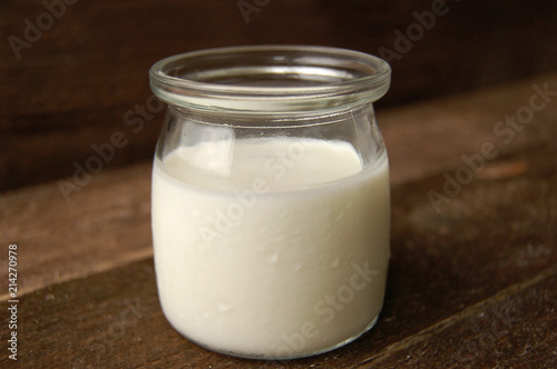 homemade organic dairy product