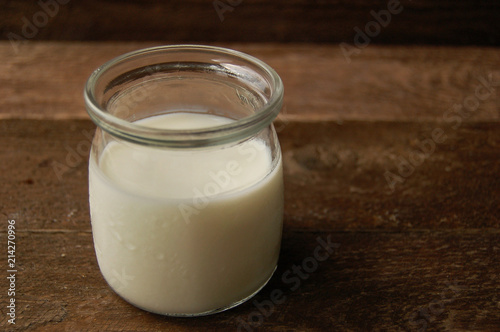 homemade organic dairy product