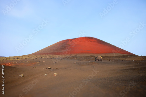 Volcan Montana Colorada, Lanzarote photo