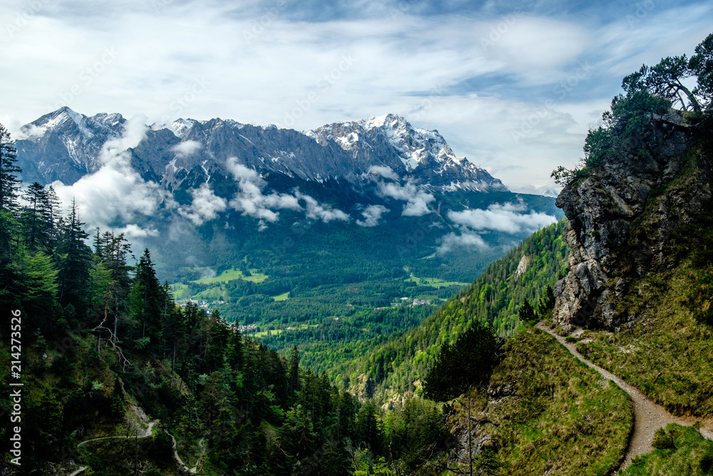 Obraz premium Garmischer Bergwelt