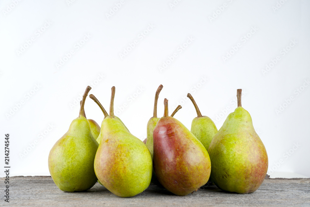 Pears isolated on white background Pears isolated on white background