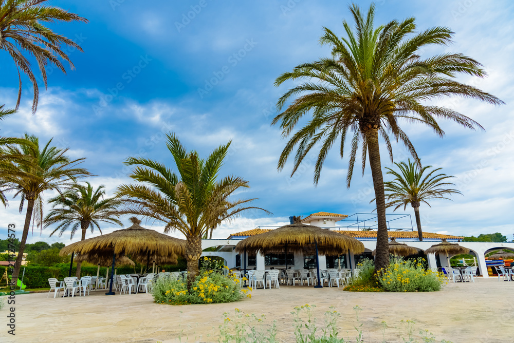 Exotic Cala Murada beach in Mallorca island