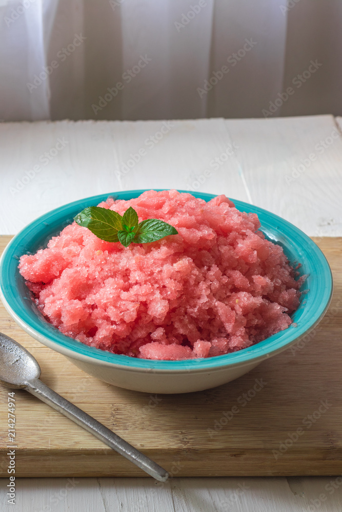 Frozen Shaved Watermelon Frozen Shaved Watermelon