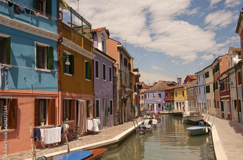 Insel Burano, Venedig, Venezia, Italien © Frank