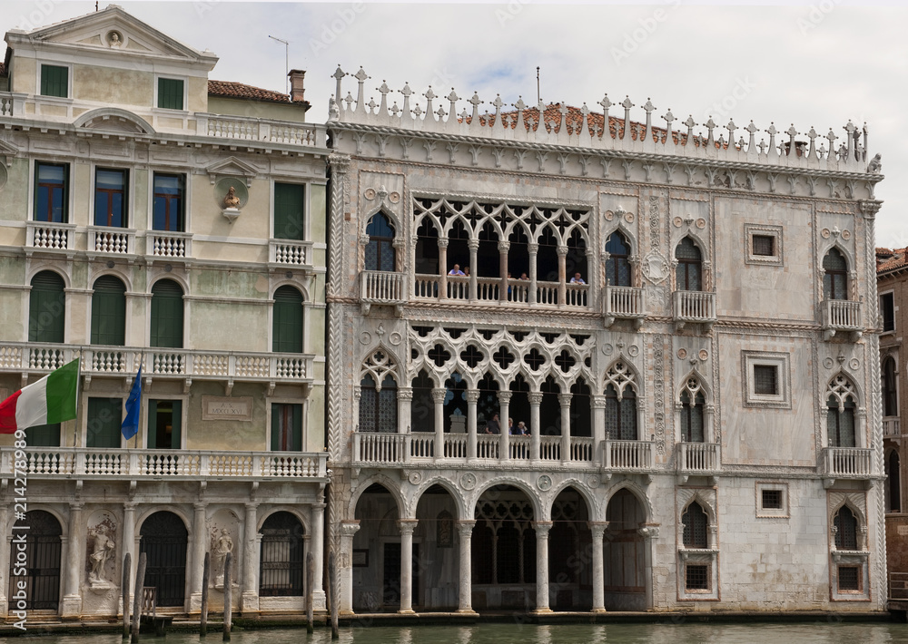Ca' d'Oro, gotischer Wohnpalast, heute Museum, am Canal Grande, Venedig, Venezia, Italien Ca' d'Oro, gotischer Wohnpalast, heute Museum, am Canal Grande, Venedig, Venezia, Italien