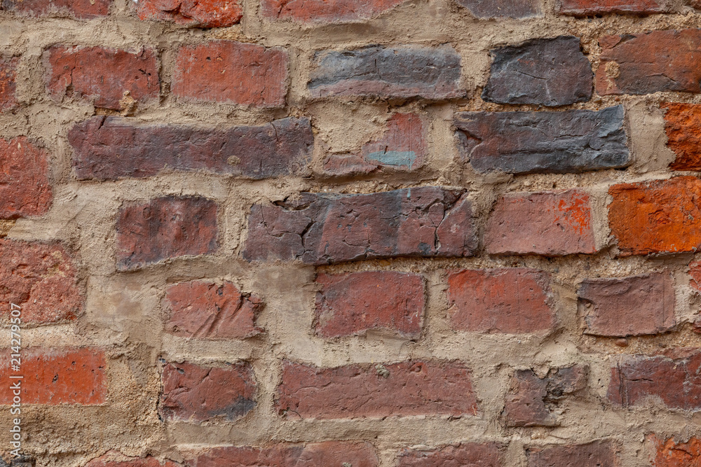 Fototapeta premium red brick wall texture