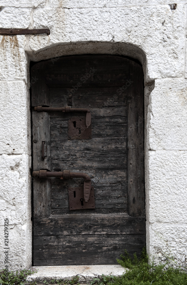 Tür im alten Gefängnishof, Dogenpalast, Venedig